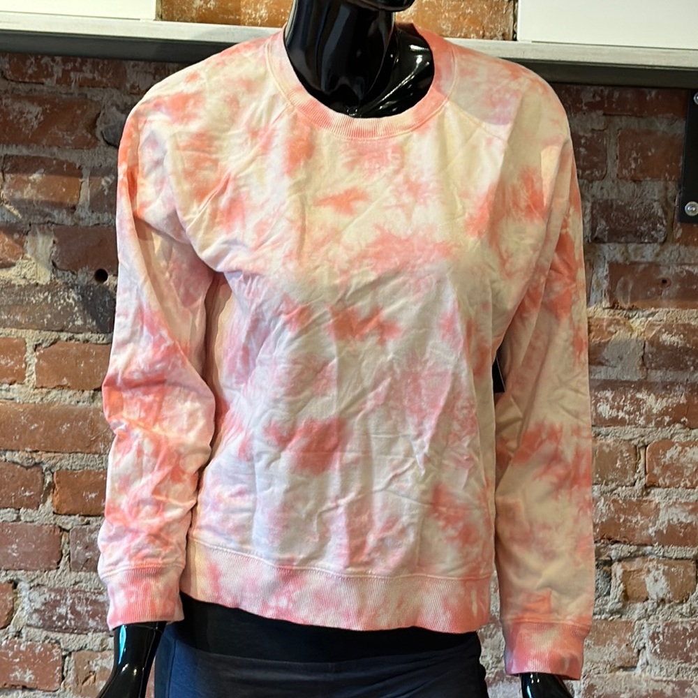 NWT Women’s Lucky Brand Punk Tye Dyed Pullover Sweatshirt